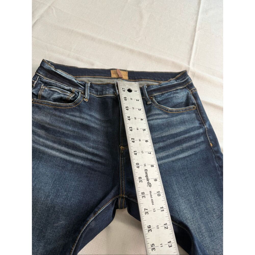 Driftwood Colette Dark Wash Embroidered Cropped Denim Jeans Size 29 - Picture 3 of 9